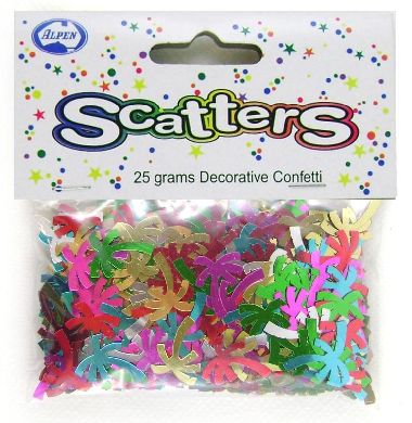 Alpen Scatters - 14gm Neon "Luau", Palm Tree, Parrot & Flower